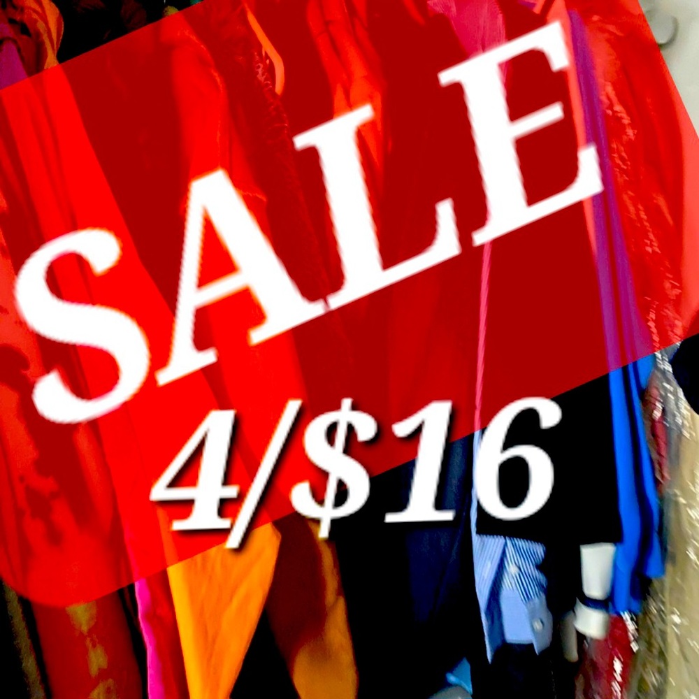 ✅🛍️ 4/$16 Shop Clearance
